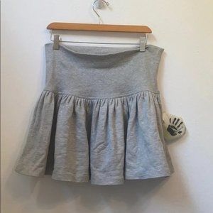 Norma Kamala gray knee length skirt